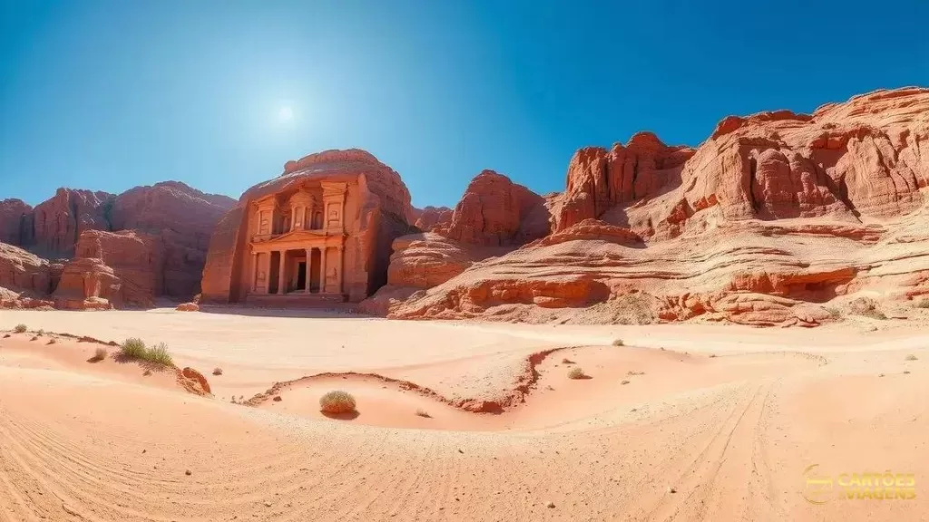 🌍 Pontos turísticos na Jordânia: Clique e explore as maravilhas do país!