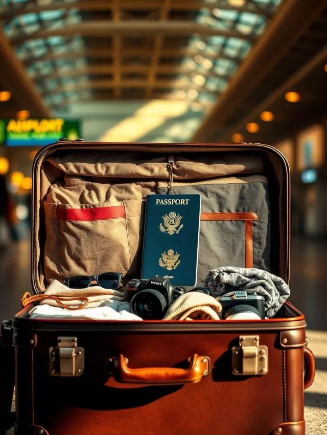 🌍 Viagem Internacional: 10 Itens Que Você NÃO Pode Esquecer!