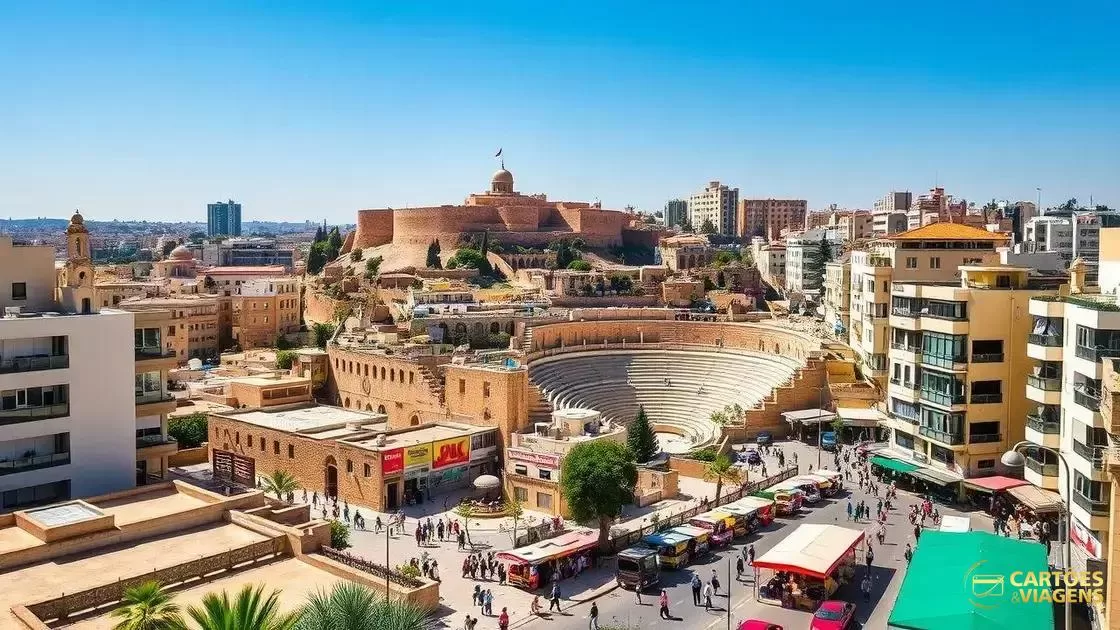 Visite a capital Amã e suas atrações culturais