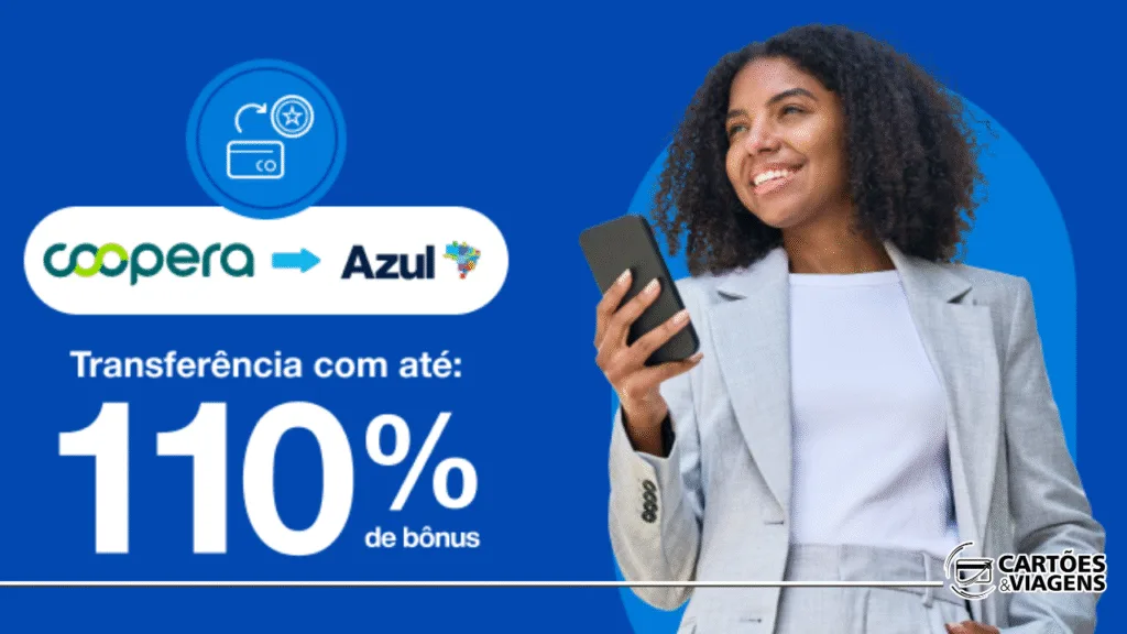 Coopera para o Azul Fidelidade com bônus: até 90% + 20% extras! 3 Coopera para o Azul Fidelidade com bônus