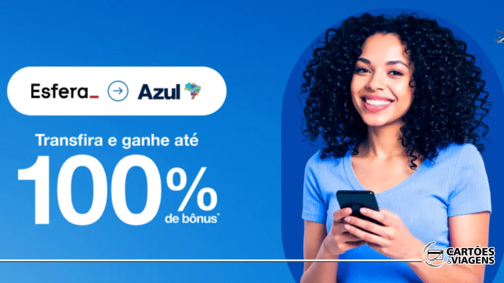 Pontos Esfera para Azul com bônus