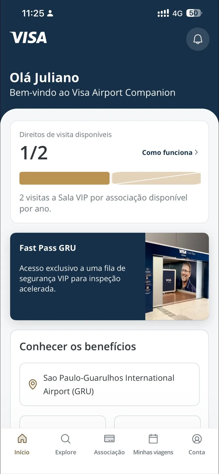 Visa Infinite Fast Pass