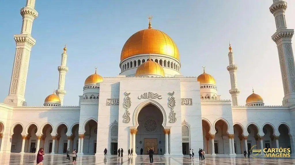 A impressionante Mesquita do Estado de Qatar A impressionante Mesquita do Estado de Qatar