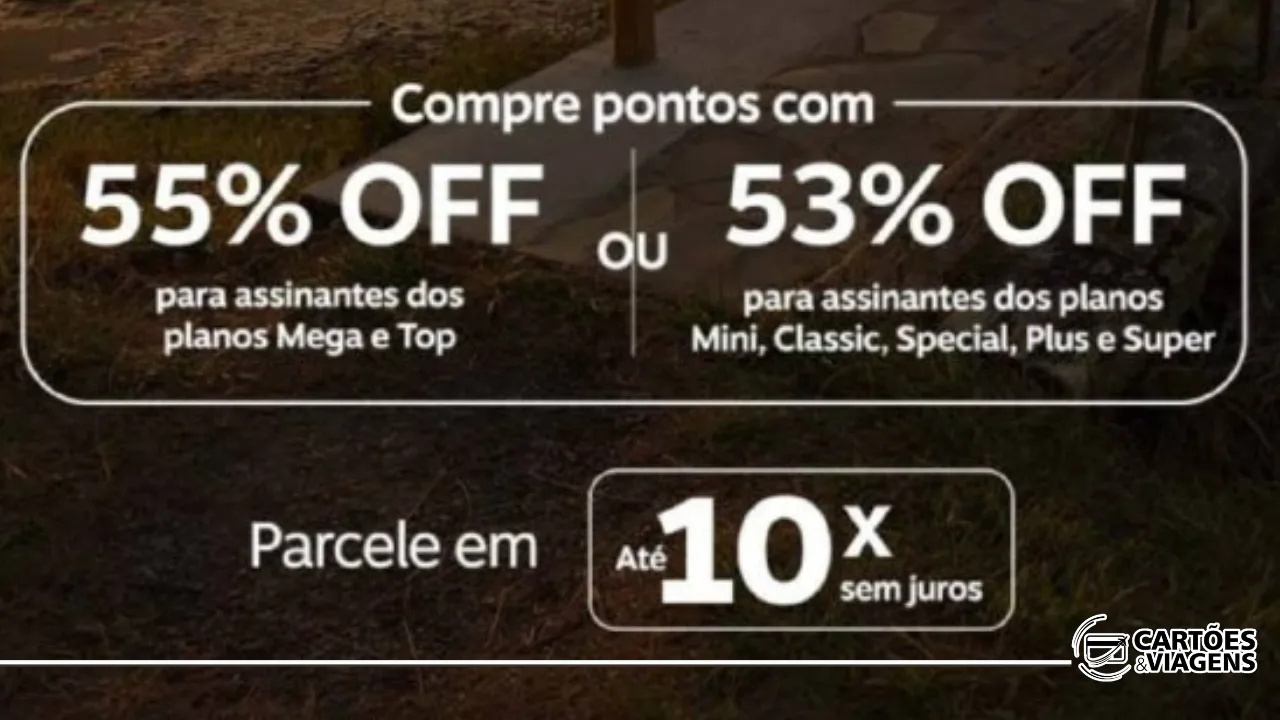 Comprar pontos Livelo com bônus: até 55% OFF no milheiro