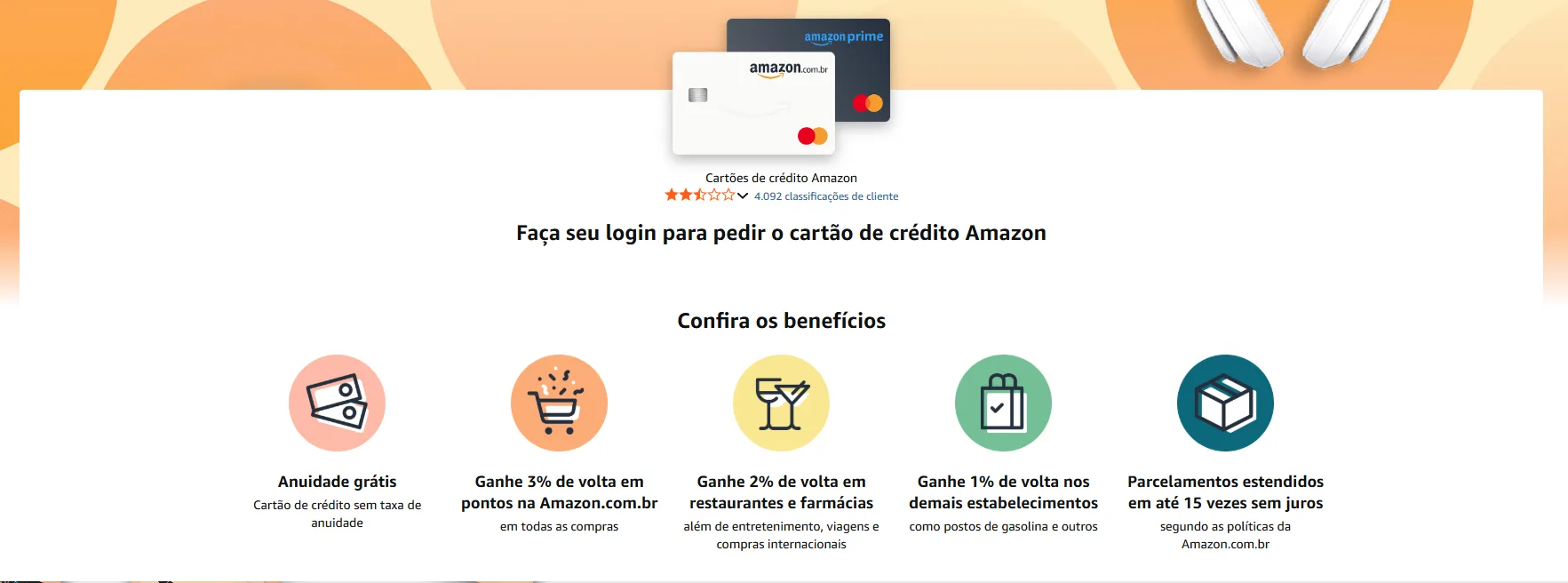ganhar 70 reais no Cartão Amazon Prime