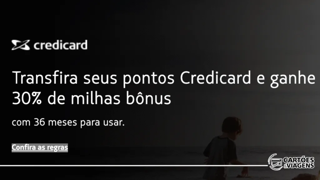 Credicard e LATAM com bônus