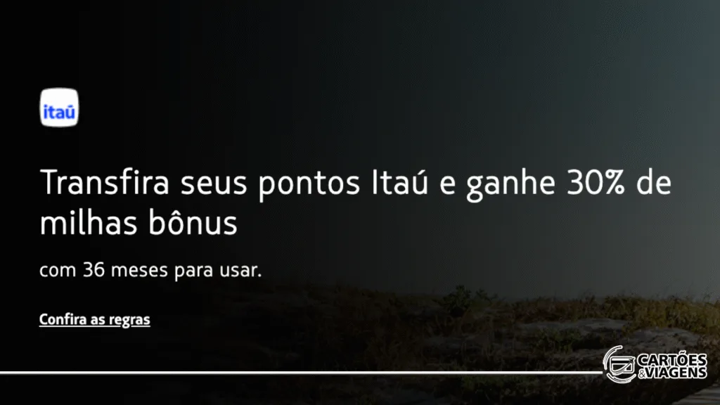 Itaú e LATAM com bônus