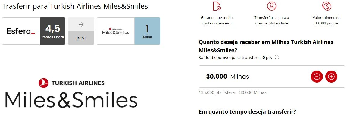 Novos parceiros Esfera - Etihad e Turkish