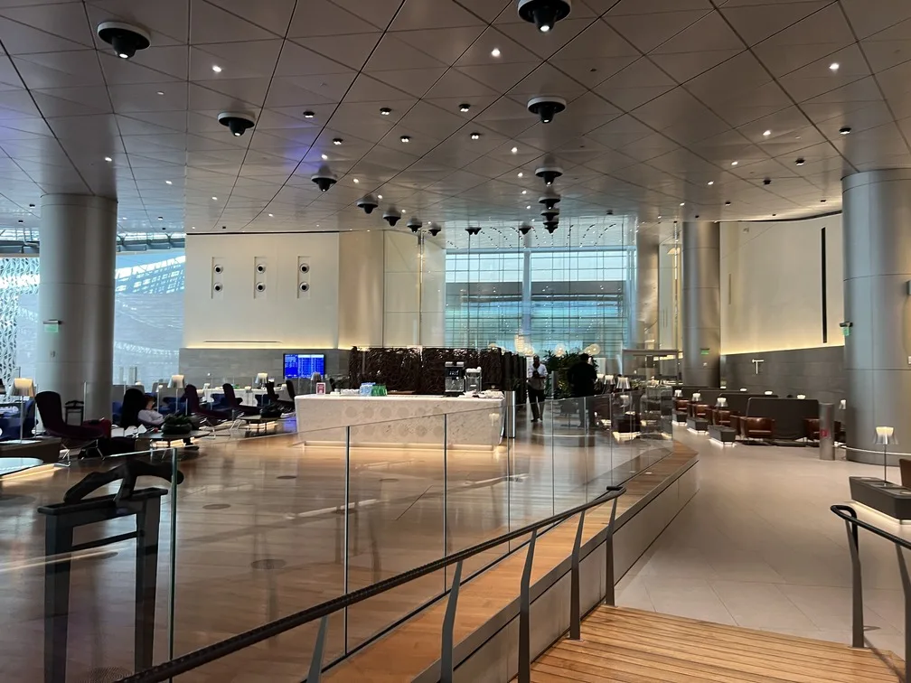 Sala VIP Al Mourjan Doha - área principal e arquitetura