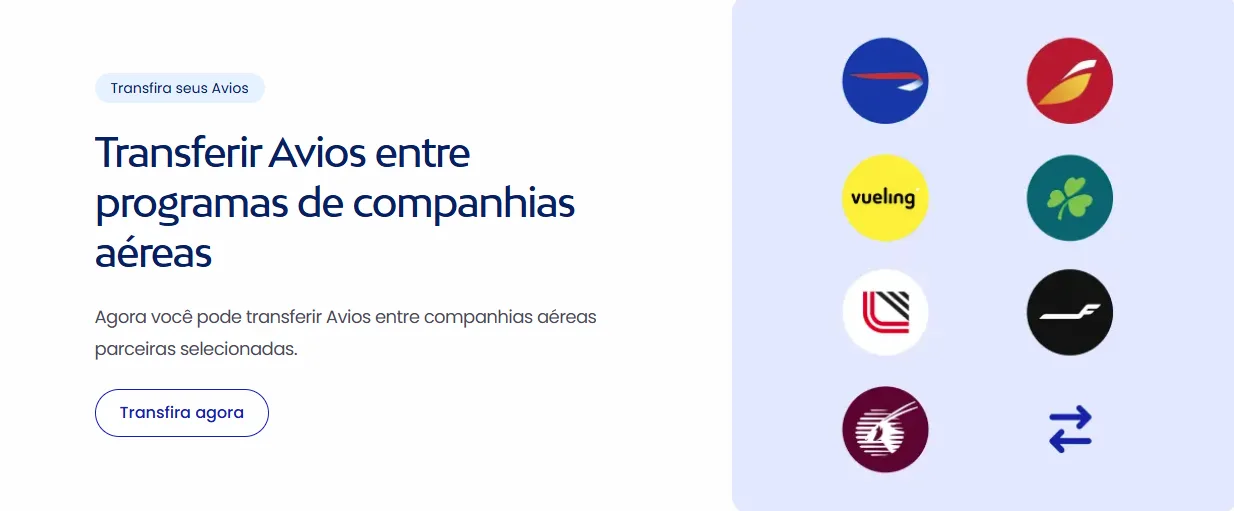Transferindo Ávios