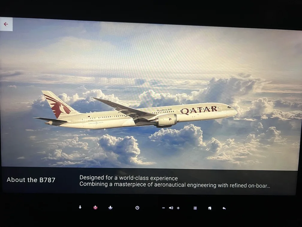 Voando de Executiva Qatar aviao