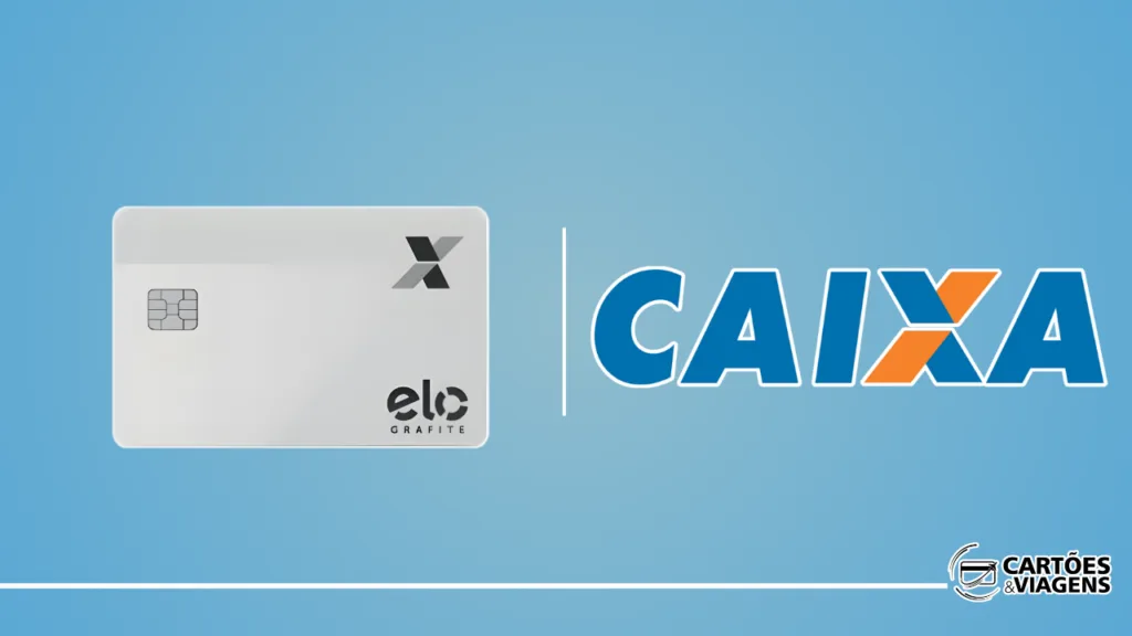 Cartão Caixa Elo Grafite