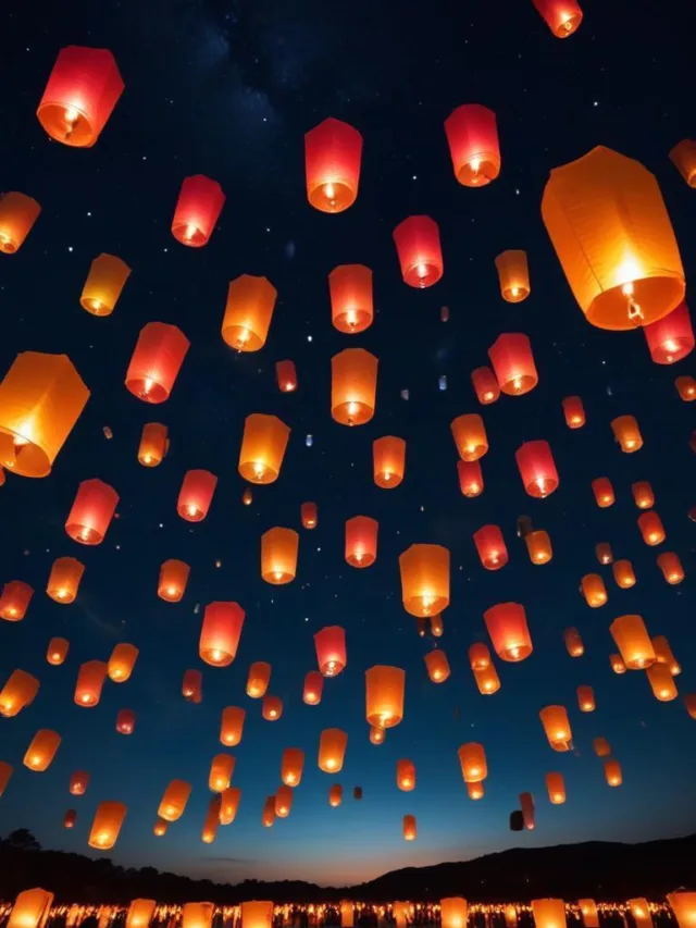 Você Não Vai Acreditar no Que Acontece Durante o Festival das Lanternas na Tailândia!