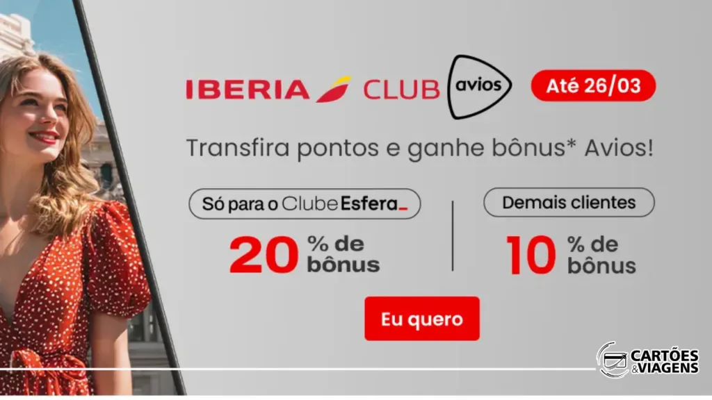 Esfera para Iberia com bônus