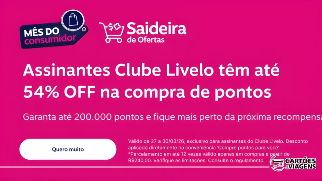 Semana do Consumidor Livelo 2026