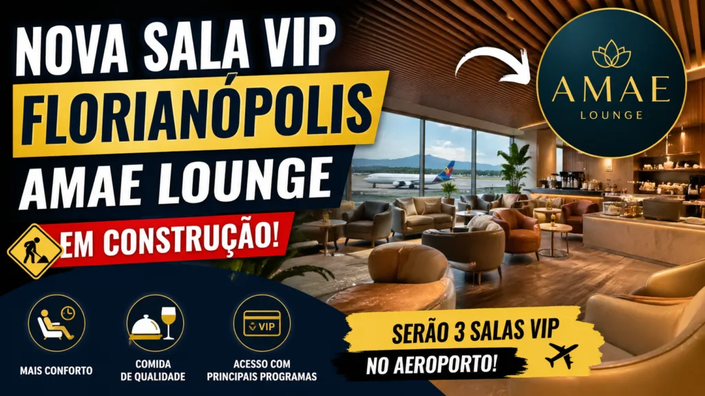 AMAE Lounge Florianópolis: nova sala VIP promete elevar o nível do aeroporto 1 AMAE Lounge Florianópolis