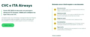 Promoção Elo ITA e CVC Promoção Elo ITA e CVC