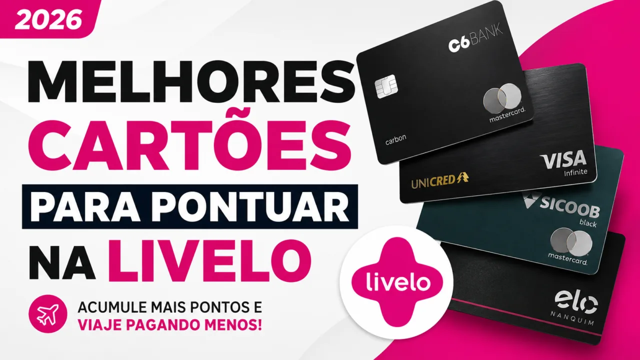 Melhores cartoes para Pontuar na Livelo