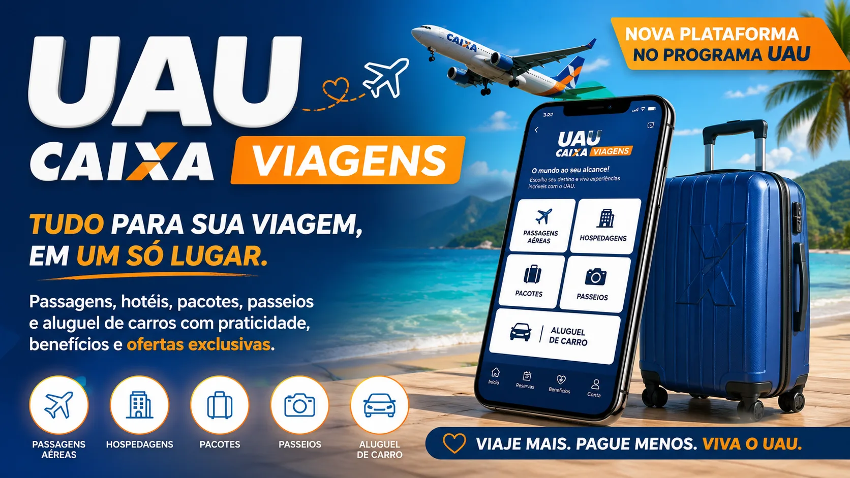 UAU Caixa Viagens: nova plataforma promete revolucionar a experiência dos clientes em 2026
