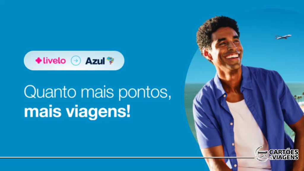 Azul e Livelo com 110% bônus: tudo sobre a promoção que pode dobrar suas milhas 1 Azul e Livelo com 110% bônus