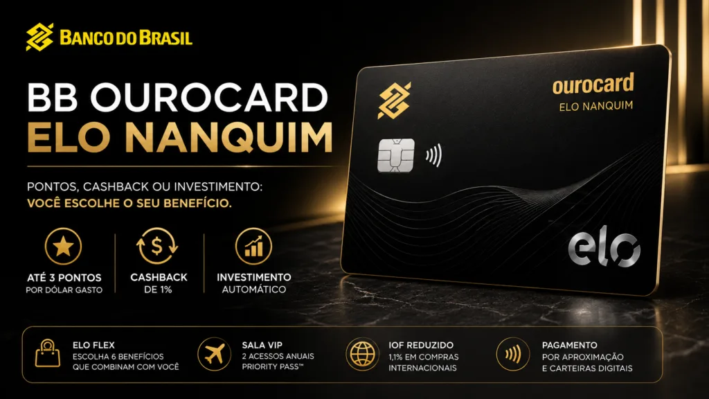 BB Ourocard Elo Nanquim: benefícios, cashback, pontos Livelo e anuidade 7 BB Ourocard Elo Nanquim