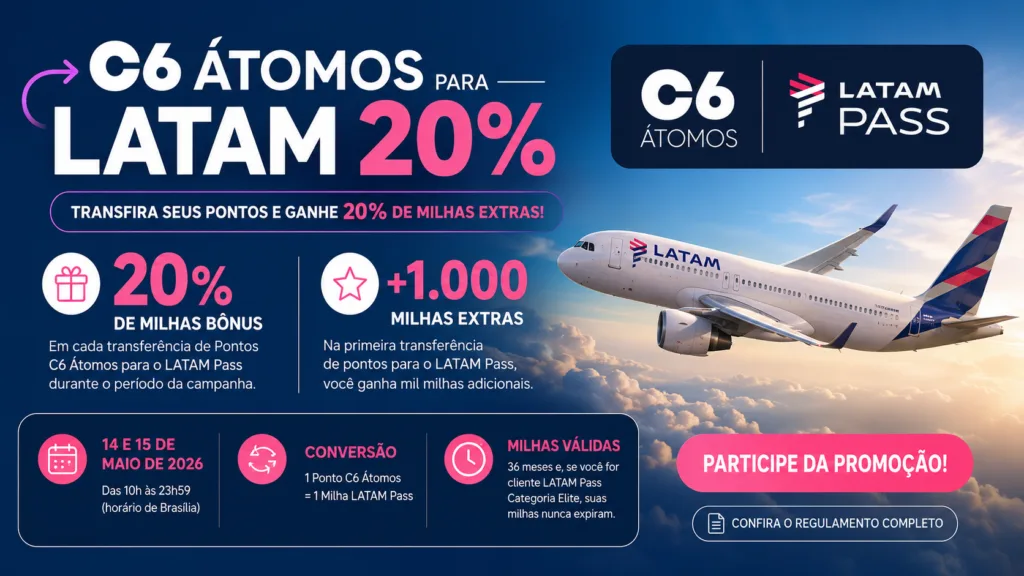 C6 Átomos para LATAM 20%