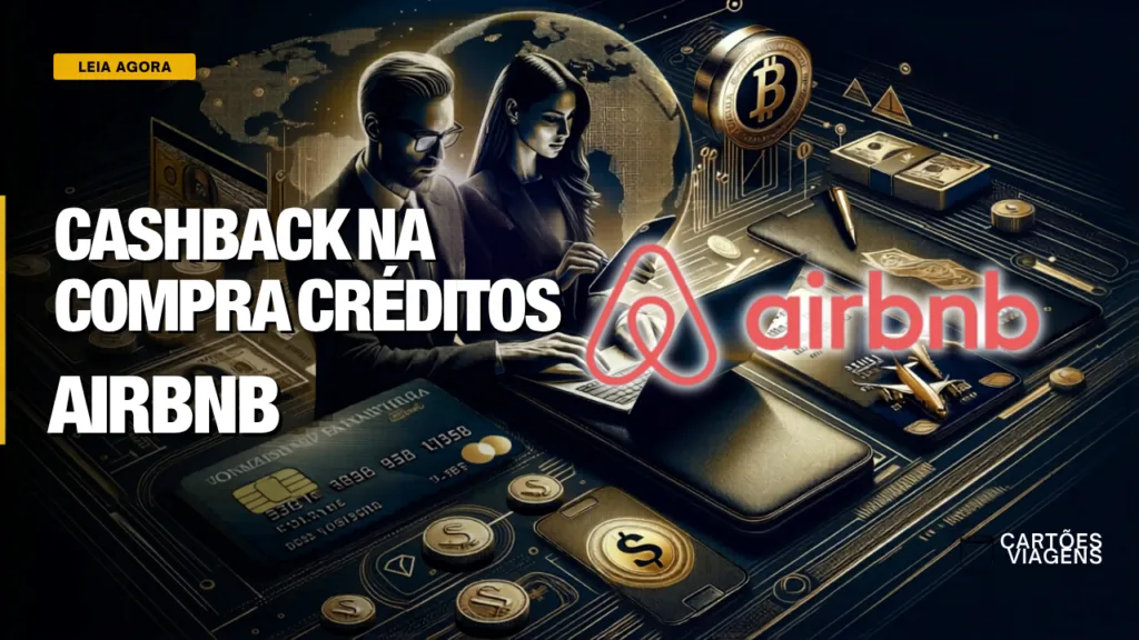 cashback na compra de créditos do Airbnb