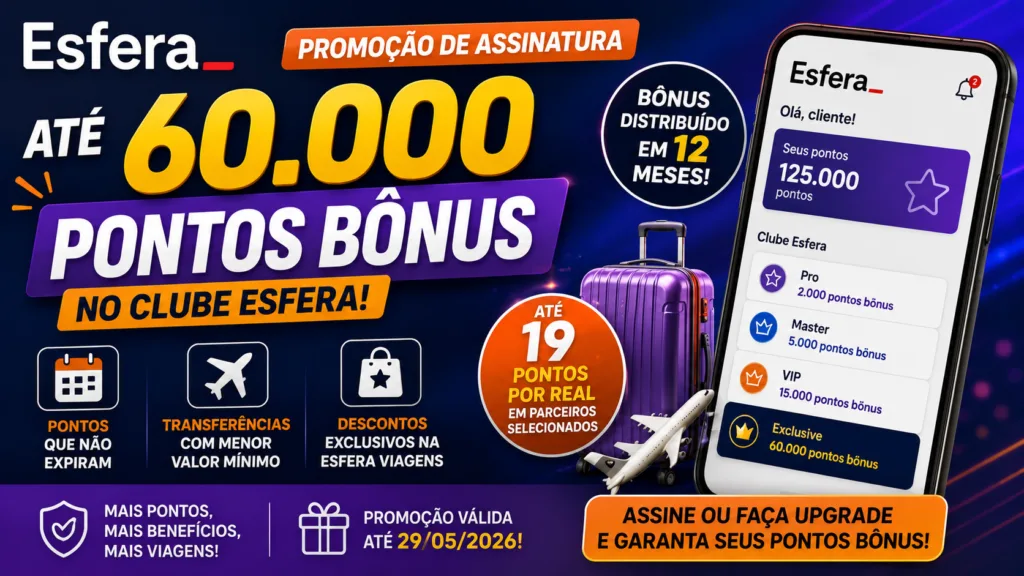 Esfera 60.000 pontos bônus