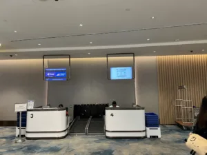 Early check-in aeroporto Singapura