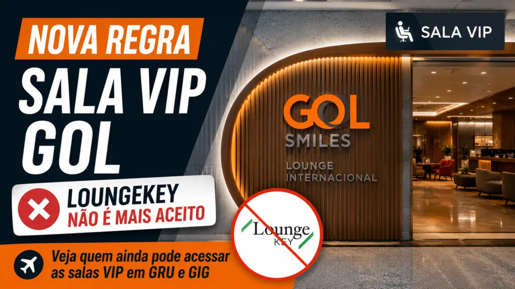 NOVA Regra sala VIP GOL