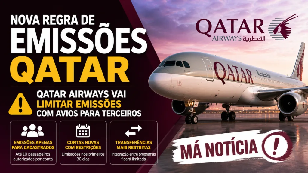 Nova regra de Emissões Qatar em junho/2026: entenda as mudanças e os impactos para passageiros 9 Nova regra de Emissões Qatar