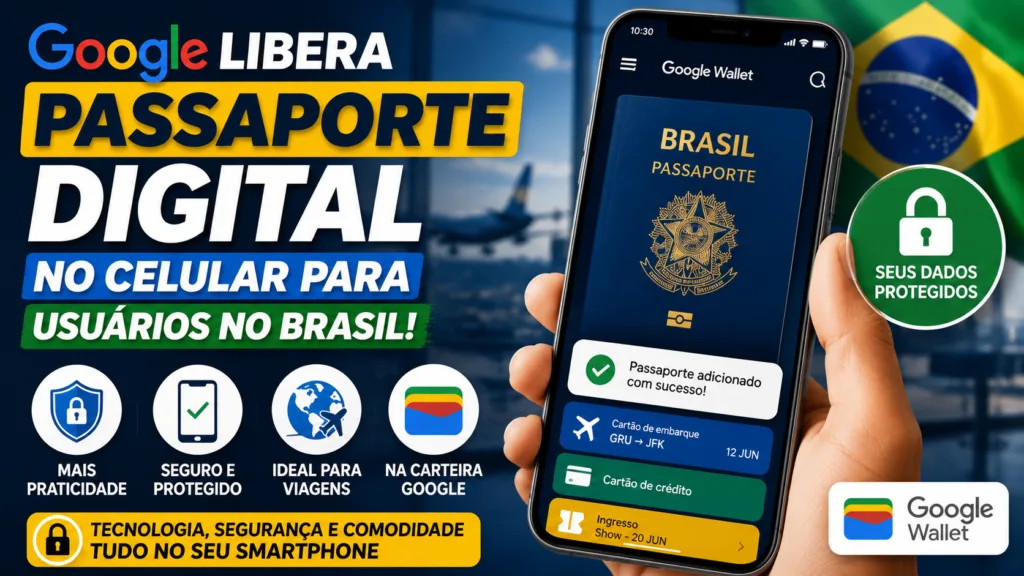 Passaporte digital Google Brasil