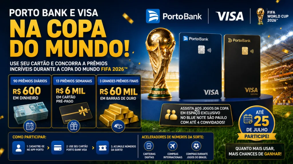Porto Bank e Visa na Copa do Mundo