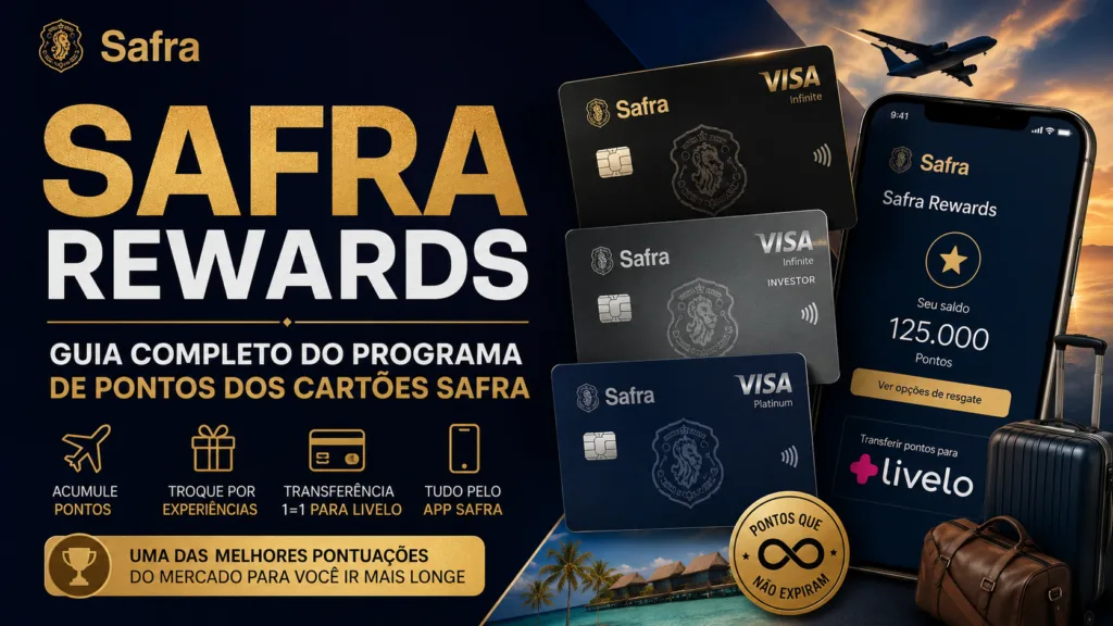 Safra Rewards: Como Funciona o Programa de Pontos dos Cartões Safra 1 Safra Rewards