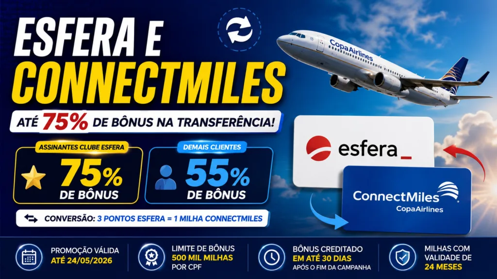 esfera e connectmiles
