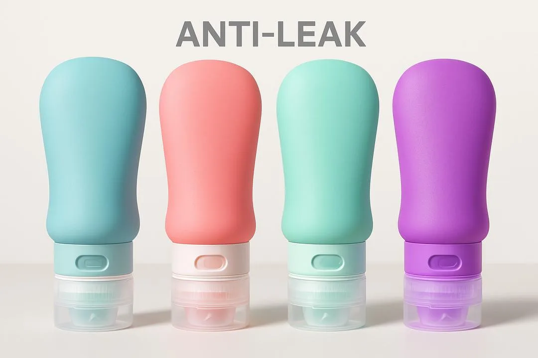 Frascos de Viagem Silicone para Viagem: Não seja Bloqueada em seu Voo