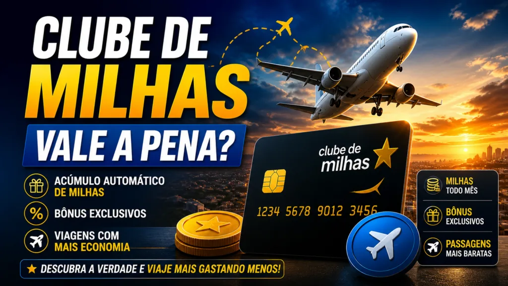 vale a pena assinar clube de milhas