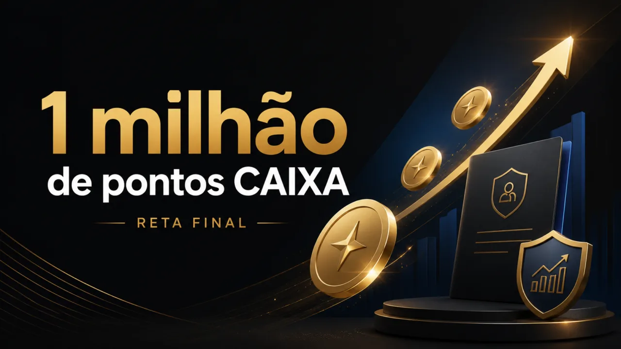 1 milhão de pontos CAIXA