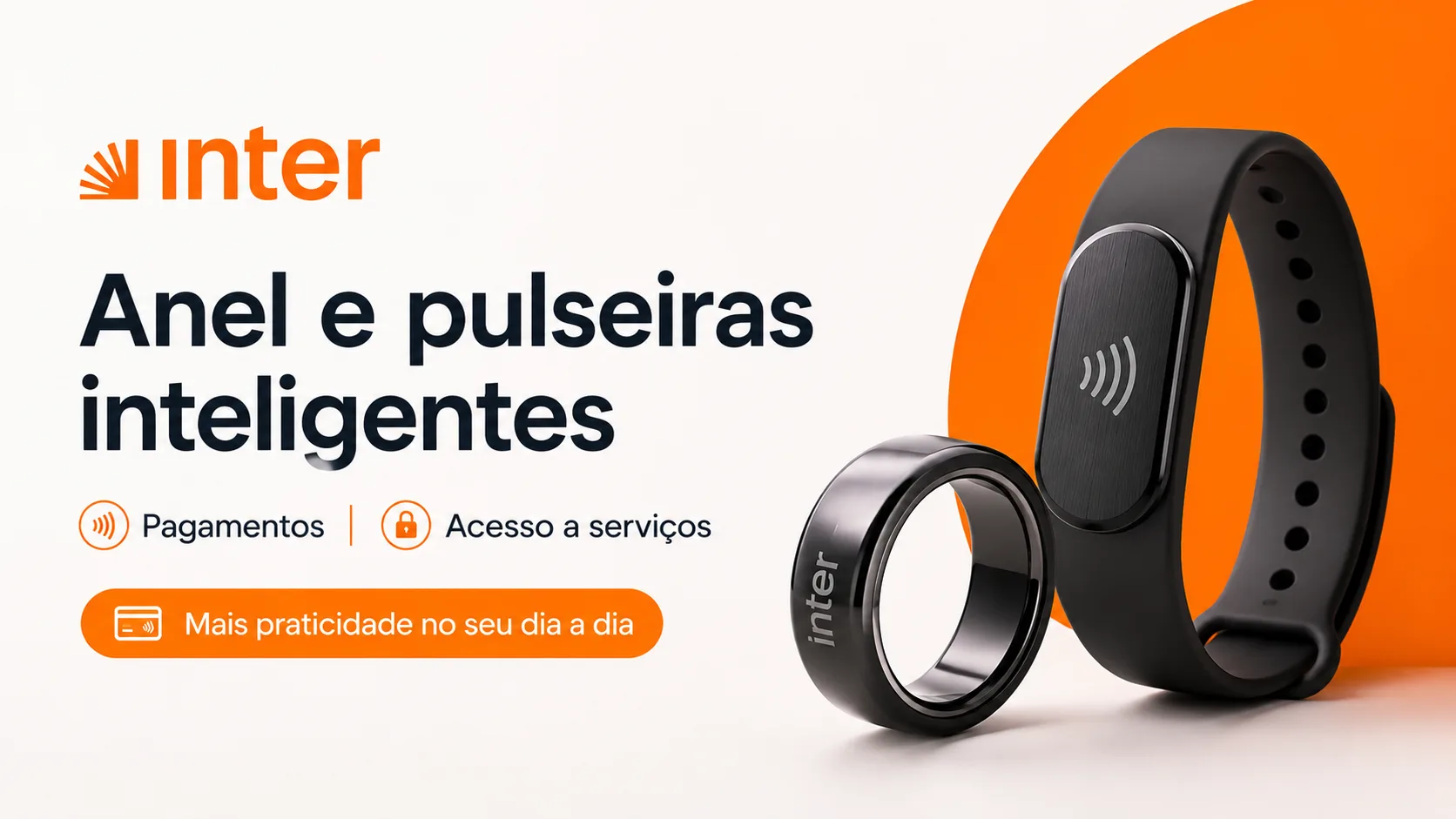 Anel Inteligente Inter: banco lança wearable para pagamentos, acesso a salas VIP e serviços