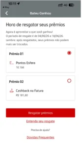 Promoção Bateu Ganhou Santander