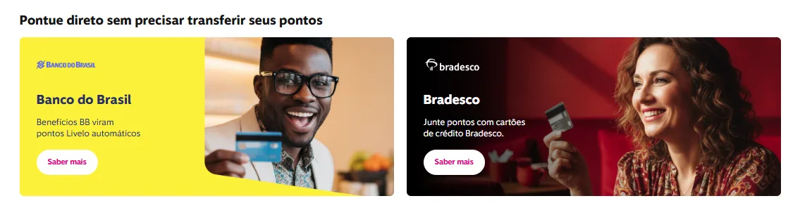 quais bancos pontuam na Livelo quais bancos pontuam na Livelo