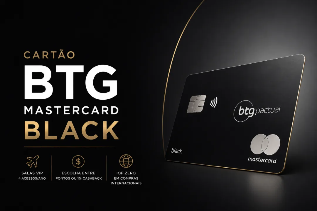 Cartão BTG Mastercard Black