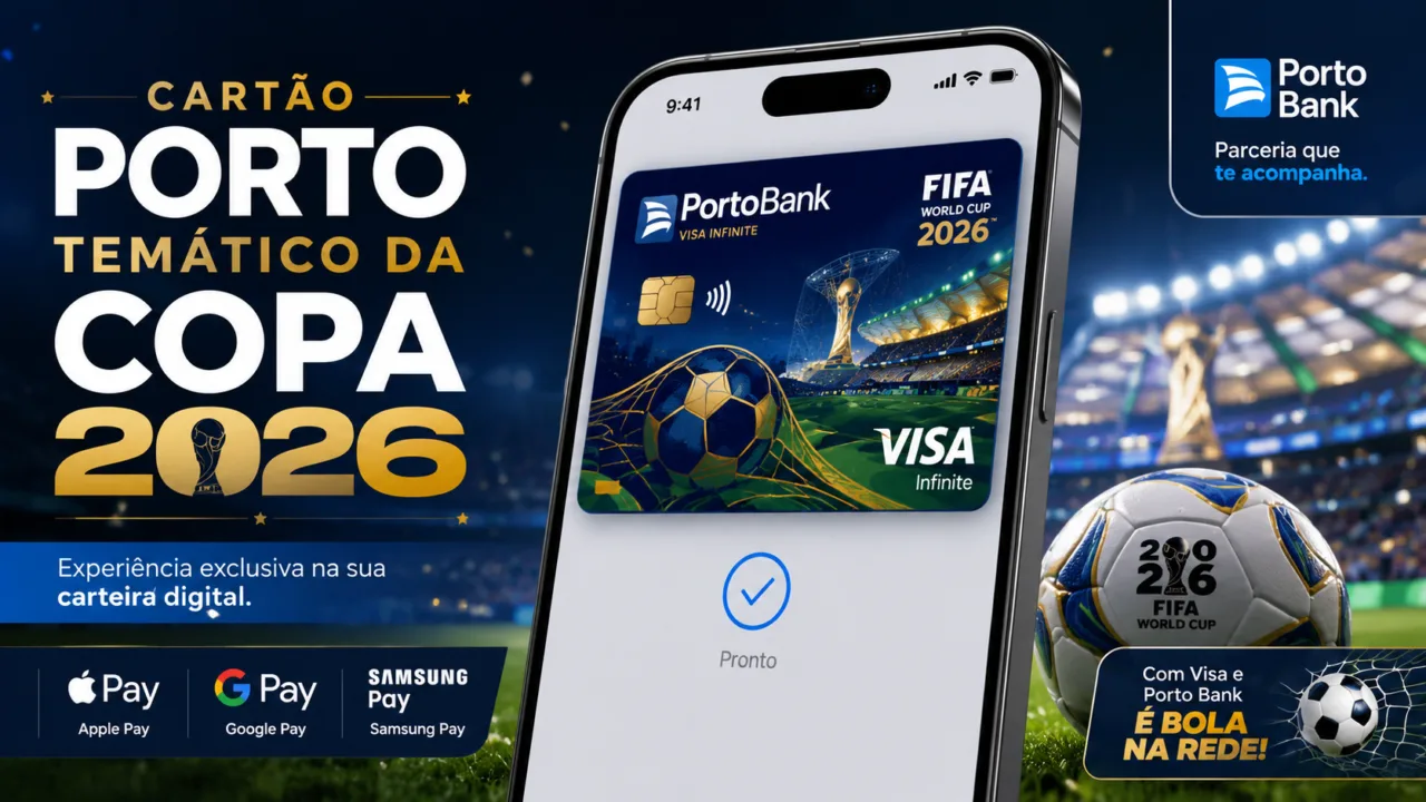 Cartão Porto Temático da Copa 2026