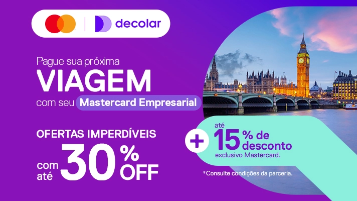 Desconto Decolar Mastercard Surpreenda