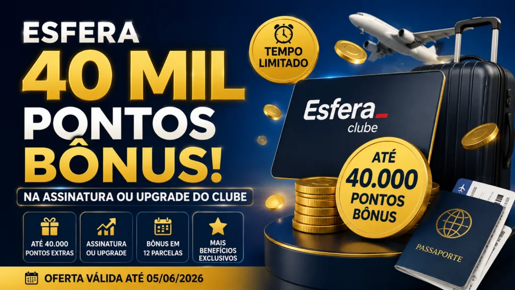 Esfera 40 mil pontos bônus