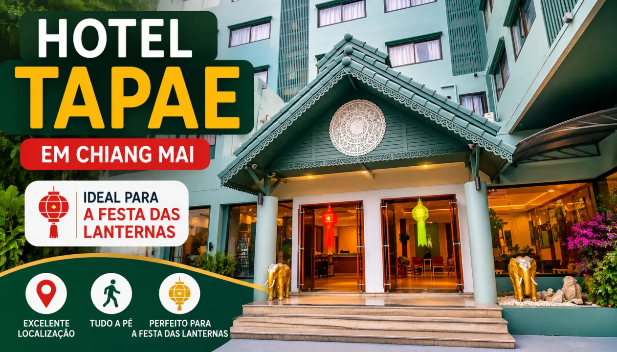 Hotel Tapae em Chiang Mai
