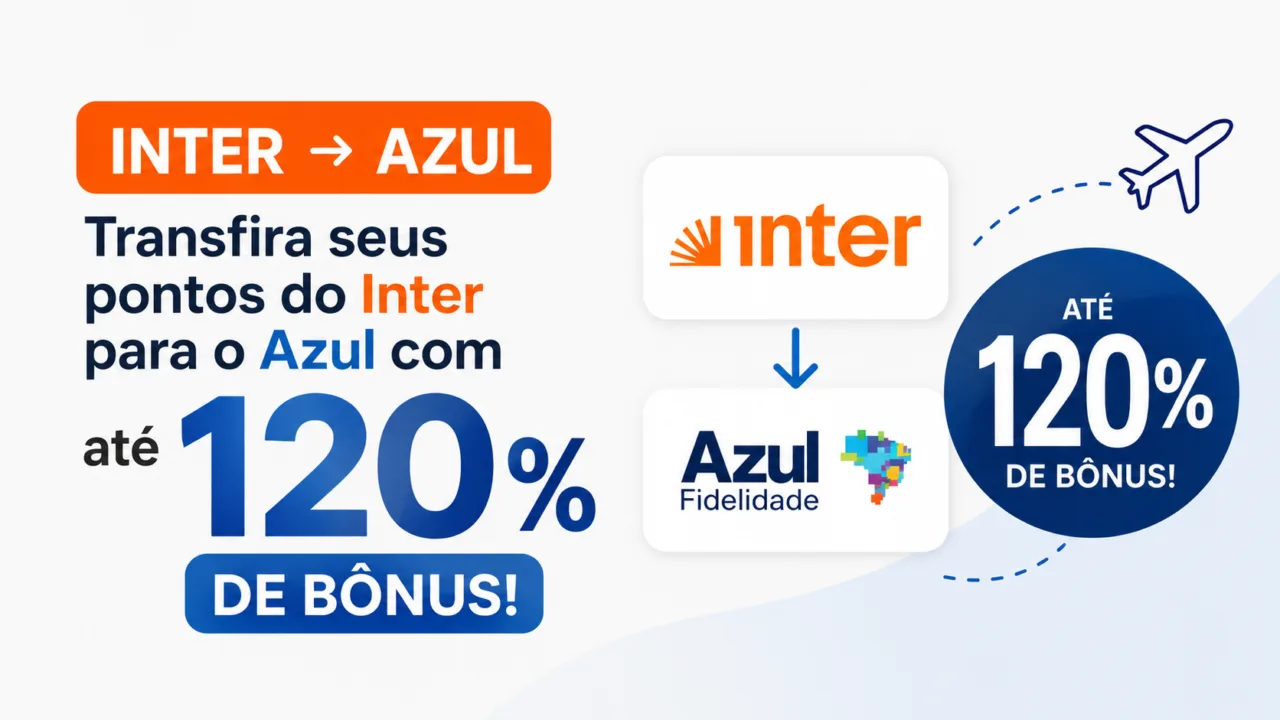 Inter Azul 120% Bônus