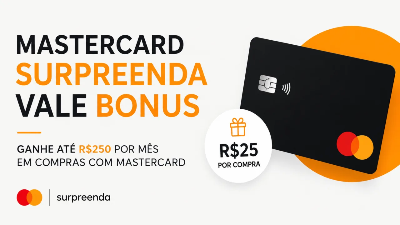 Mastercard Surpreenda Vale Bonus