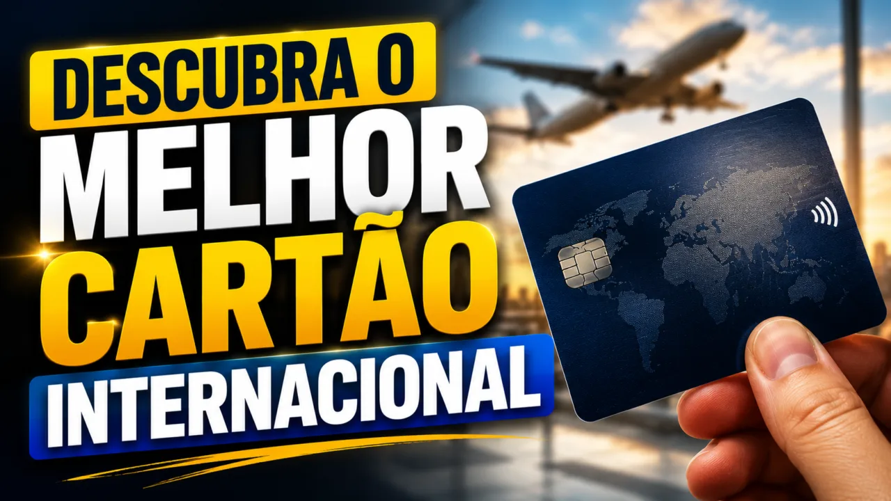 Melhor cartão de crédito internacional