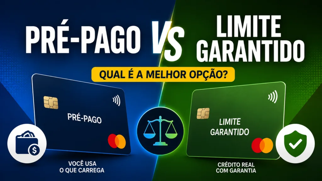 Pré-pago vs Limite Garantido